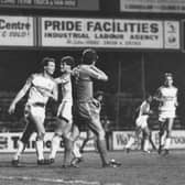 Former Luton Town midfielder Billy Kellock in action for the Hatters - pic: Hatters Heritage