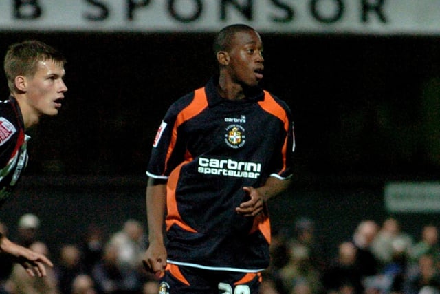 The forward entered the fray against Grimsby Town back in October 2008 as Luton, with Mick Harford in charge, drew 2-2 in their Coca-Cola League Two contest, coming on for Asa Hall with eight minutes left. Ended up with three outings for the Hatters, leaving in 2011 and going on to play for Arlesey Town, Barton Rovers and Bedford Town.