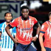 Town striker Elijah Adebayo