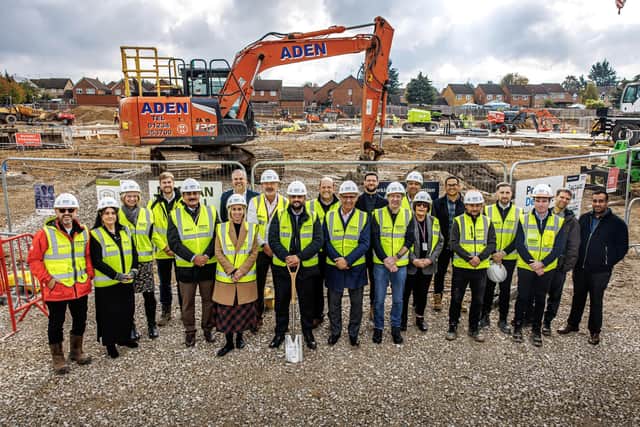 Kestrel Way ground breaking
