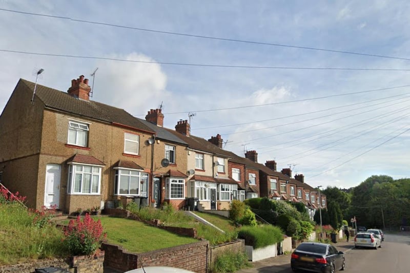 This area of Luton came in third, with average houses prices at £331,250.