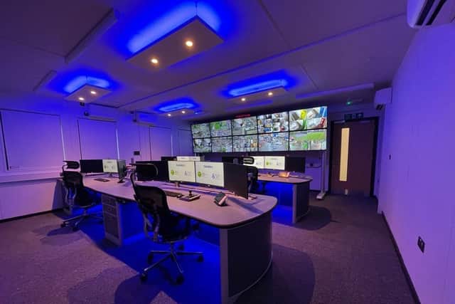 Council's CCTV control room. Picture: Central Bedfordshire Council