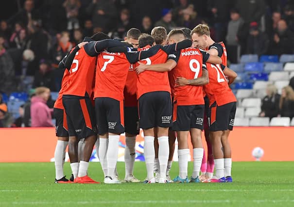 Luton ran out 3-1 winners over Doncaster Rovers on Tuesday night - pic: Andy Fitzsimons