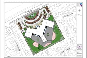 The proposed layout of the school. Picture: Luton Borough Council