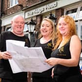 The Allen family outside the pub. Picture: Star Pubs & Bars