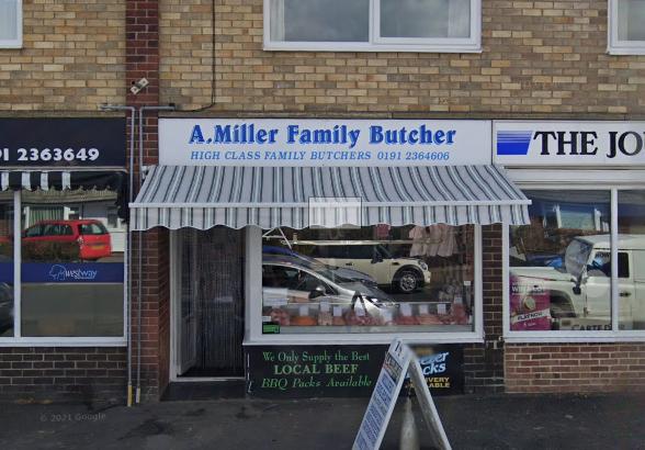A Miller's butchers in Wideopen has a 4.9 rating from 17 reviews.