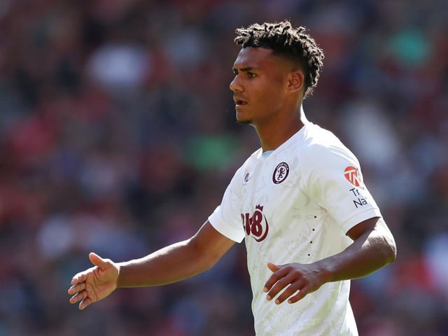 GK: Emi Martinez, Robin Olsen. DEF: Calum Chambers, Matty Cash, Diego Carlos, Lucas Digne, Pau Torres, Ezri Konsa, Clement Lenglet, Tyrone Mings, Alex Moreno. MID: Jacob Ramsey, Boubacar Kamara, John McGinn, Douglas Luiz, Youri Tielemans, Emi Buendia, Leander Dendoncker. FWD: Leon Bailey, Ollie Watkins (pictured), Nicolo Zaniolo, Moussa Diaby, Bertrand Traore.