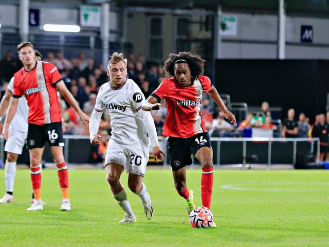 GK: Thomas Kaminski, Tim Krul, James Shea. DEF: Mads Andersen, Amari’i Bell, Reece Burke, Ryan Giles, Issa Kabore, Tom Lockyer, Gabe Osho, Dan Potts. MID: Ross Barkley, Luke Berry, Alfie Doughty, Pelly-Ruddock Mpanzu, Marvelous Nakamba, Albert Sambi Lokonga. FWD: Elijah Adebayo, Jacob Brown, Tahith Chong, Jordan Clark, Carlton Morris, Cauley Woodrow, Chiedozie Ogbene. U21s: Teden Mengi.