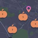 Trick or treat map, Luton