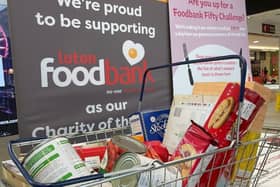 The Mall Luton has a campaign to increase supplies to the town's foodbank