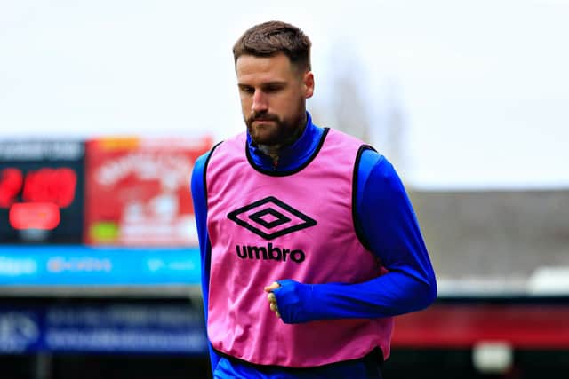 Town skipper Sonny Bradley came on for the closing stages at Sheffield United