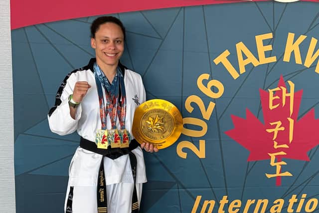 Stunning success: Jahopia Tannis won four gold medals