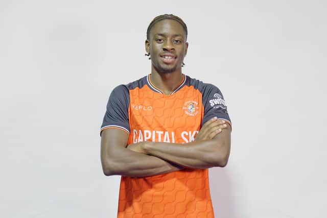 Luton attacker Ethon Archer - pic: Luton Town FC