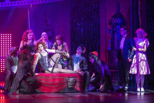 The cast of The Rocky Horror Show