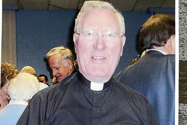 Father Bernard Hughes - known as Luton's 'people's priest' - who has died aged 82.