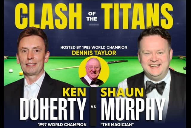 Clash of the Titans Ken Doherty v Shaun Murphy