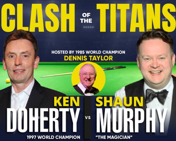 Clash of the Titans Ken Doherty v Shaun Murphy
