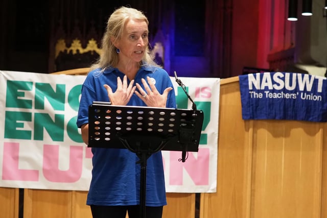 NASUWT (the Teachers’ Union) representative Aisling Gammon