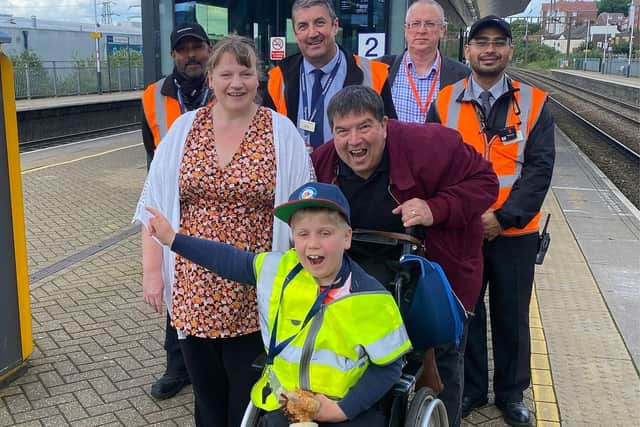 Dream comes true for train-mad Alfie who travelled in cab of Thameslink ...