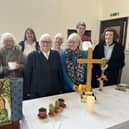 Host Revd Claudia Lupi (L), Minister at The Square Methodist Church, joined by Priests & members from different Christian denominations in leading together the World Day of Prayer Service 2024 on the theme – Bear with one another in Love.