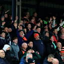Town boss Rob Edwards wants a special atmosphere created at Kenilworth Road this afternoon - pic: Liam Smith