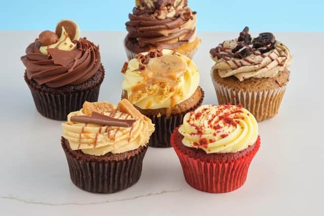 An assortment of mouth watering cupcakes can now be ordered online and collected from a special lock in The Mall Luton