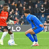 Luton winger 'enjoying' his football again after recall to Town's back-line
