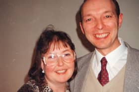 Beverley and John in 1993. Picture: John Neilson