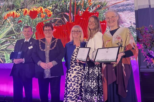Dunstable in bloom was celebrated on Monday