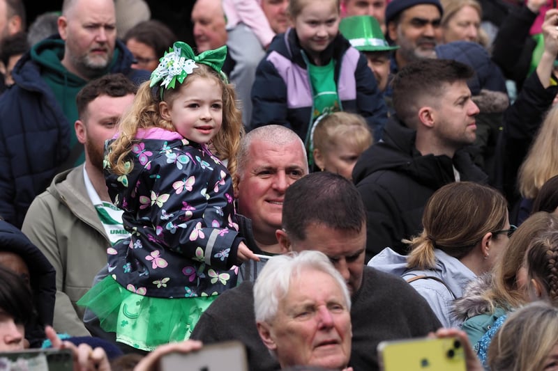 Generations of Irish Lutonians descended on the town centre.
