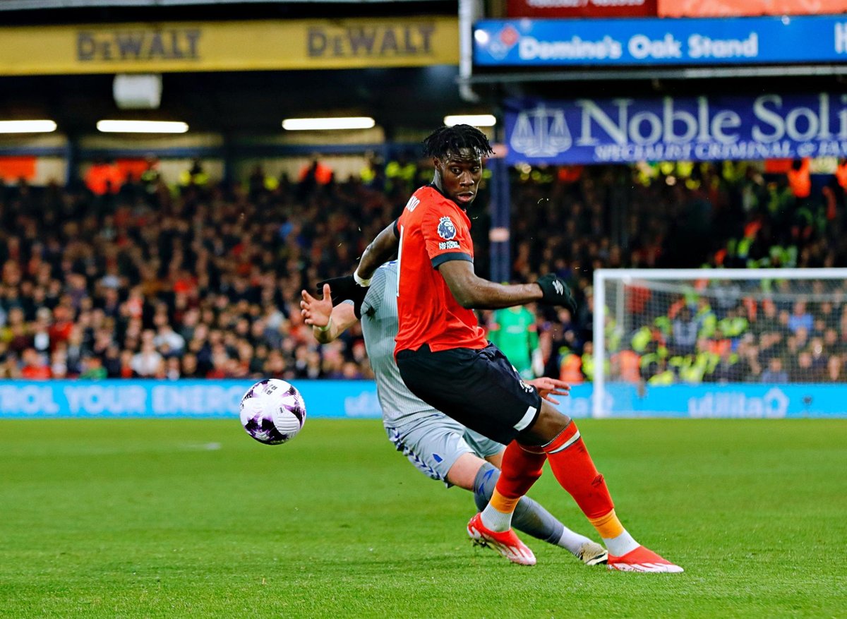 Adebayo shows just how much Luton have missed with him clinical Everton strike