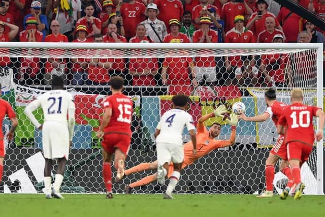 Gareth Bale scores from the spot as Wales drew 1-1 with USA yesterday