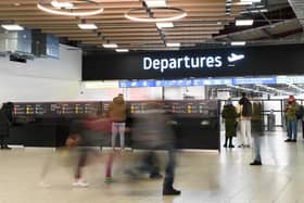 Departures in Luton airport. Picture: London Luton Airport