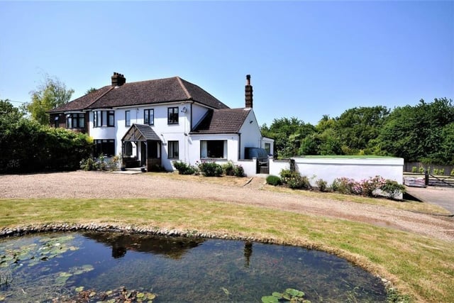 The front of the property has off-road parking. Picture: Harry Charles Estate Agents