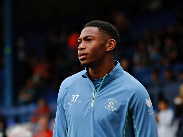 Came on for the last few seconds of the contest, as he will no doubt get a longer run-out when Luton head to Coventry in the cup on Tuesday evening.