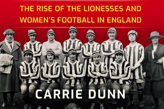 The cover of Carrie Dunn's latest book Unsuitable for Females