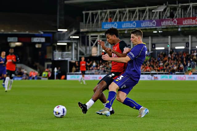Hatters defender Reuell Walters - pic: Liam Smith