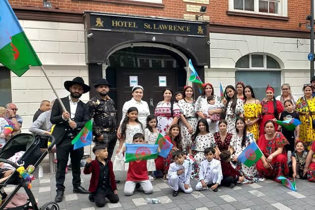 Roma community at the Luton Festival in 2023. Picture: Luton Roma Trust