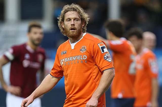 Craig Mackail-Smith in action for the Hatters