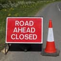 Road closed sign. Photo from David Davies PA Images