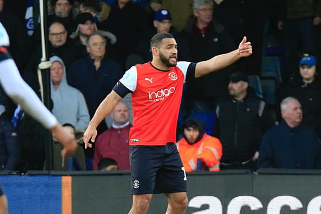 Cameron Carter-Vickers during his time with Luton