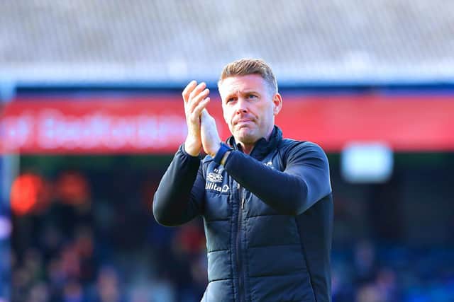 Luton boss Rob Edwards saw his side beat Rotherham this afternoon