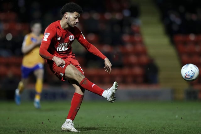 Despite so much promise, Lee Angol's career never caught alight at Mansfield, where injuries held him back. Yet he did score nine goals in 29 league appearances. He had two seasons at Orient from 2019 to 2021 and is now with Bradford City.