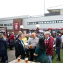 Hatters are heading to Turf Moor this weekend