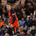 Luton defender Mads Andersen scored his second goal of the season on Tuesday night - pic: Andy Fitzsimons