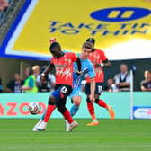 Marvelous Nakamba wins a challenge against Coventry in the play-off final