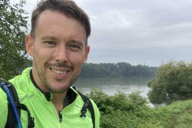 Richard Fitz-Robinson cycled from the Hook of Holland to the Ukraine border to raise money for refugees of the Ukraine war