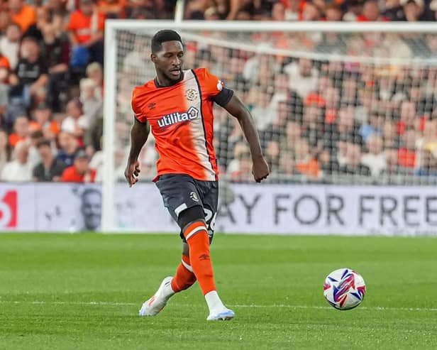 Luton midfielder Shandon Baptiste - pic: David Horn / PRiME Media Images