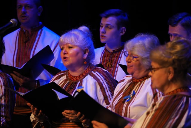 The Ukrainian Catholic Cathedral Choir.