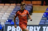 Defender Jack Senior during his time with Luton